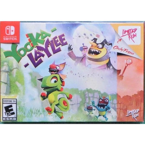 Amazon.com: Limited Run 13 Yooka-Laylee Nintendo Switch Alternate